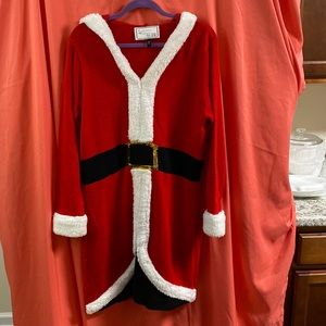 Derek plus Santa helper dress
